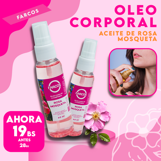 Aceite Corporal De Rosa Mosqueta Farcos