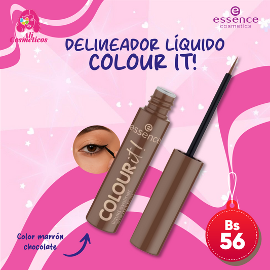 Delineador Liquido Colour It Essence