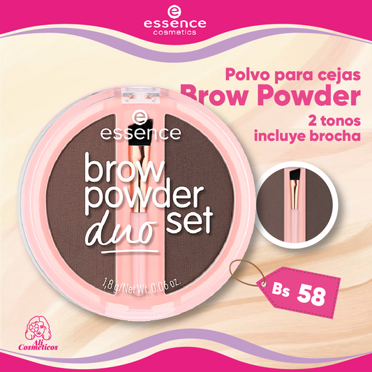 Polvo para Cejas Brow Powder Duo Essence