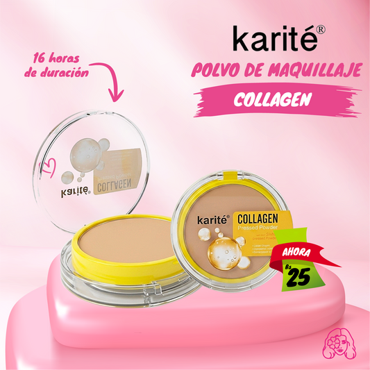 Polvo Compacto Collagen Karite