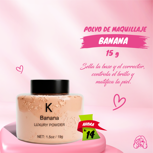 Polvo Compacto Banana k