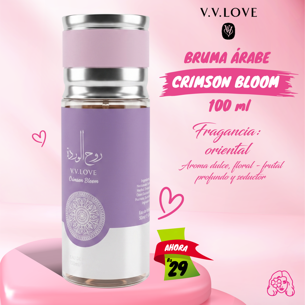 Bruma Arabe Crimson Bloom V.V. Love