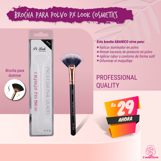 Brocha para Polvo Px Look Cosmetics
