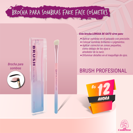 Brocha para Sombras Facefake Cosmetics