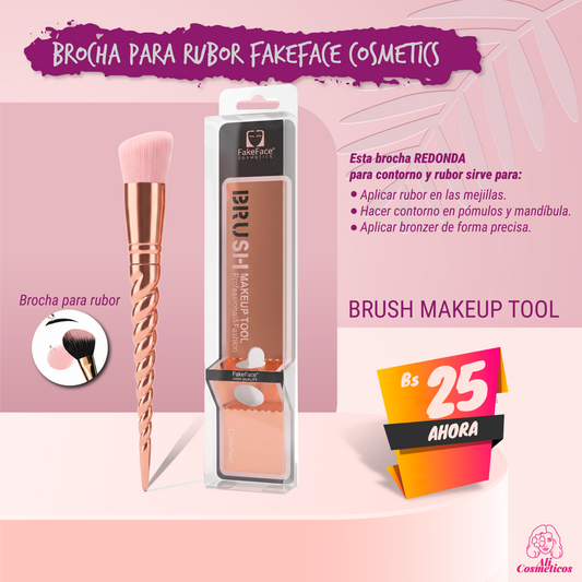 Brocha para Rubor Fakeface Cosmetics