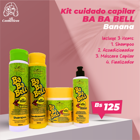 Kit de Cuidado Capilar Ba Ba Bell Extense Bell Corpus