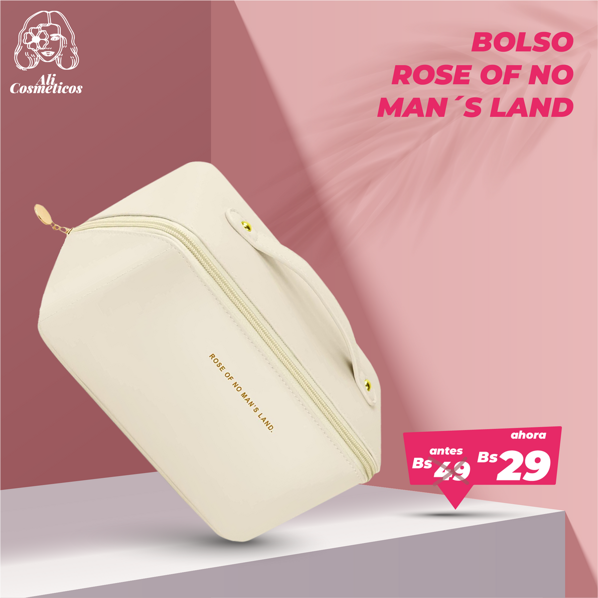 Bolso Rose of No Man`s Land