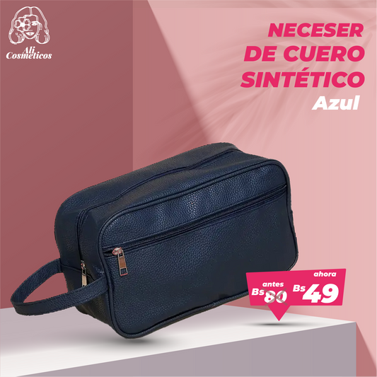 Neceser de Cuero Sintético