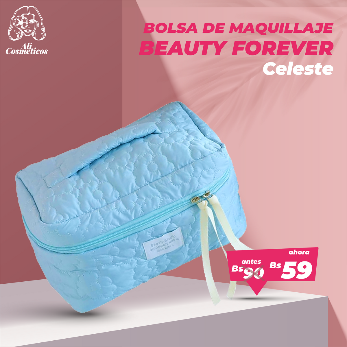 Bolsa de Maquillaje Beauty Forever