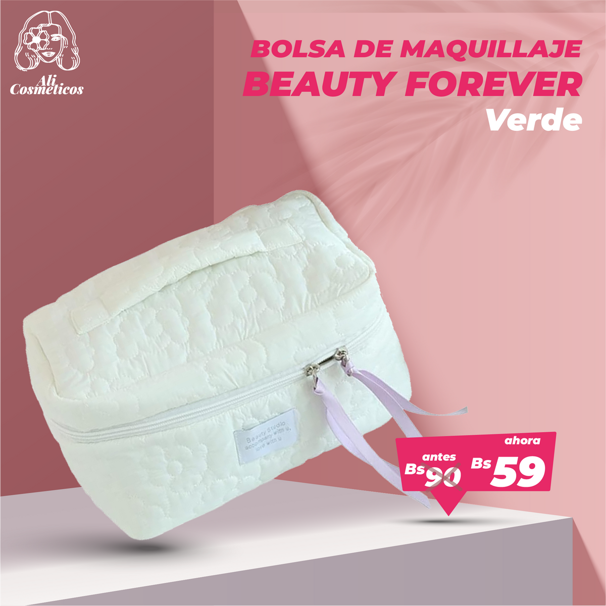 Bolsa de Maquillaje Beauty Forever