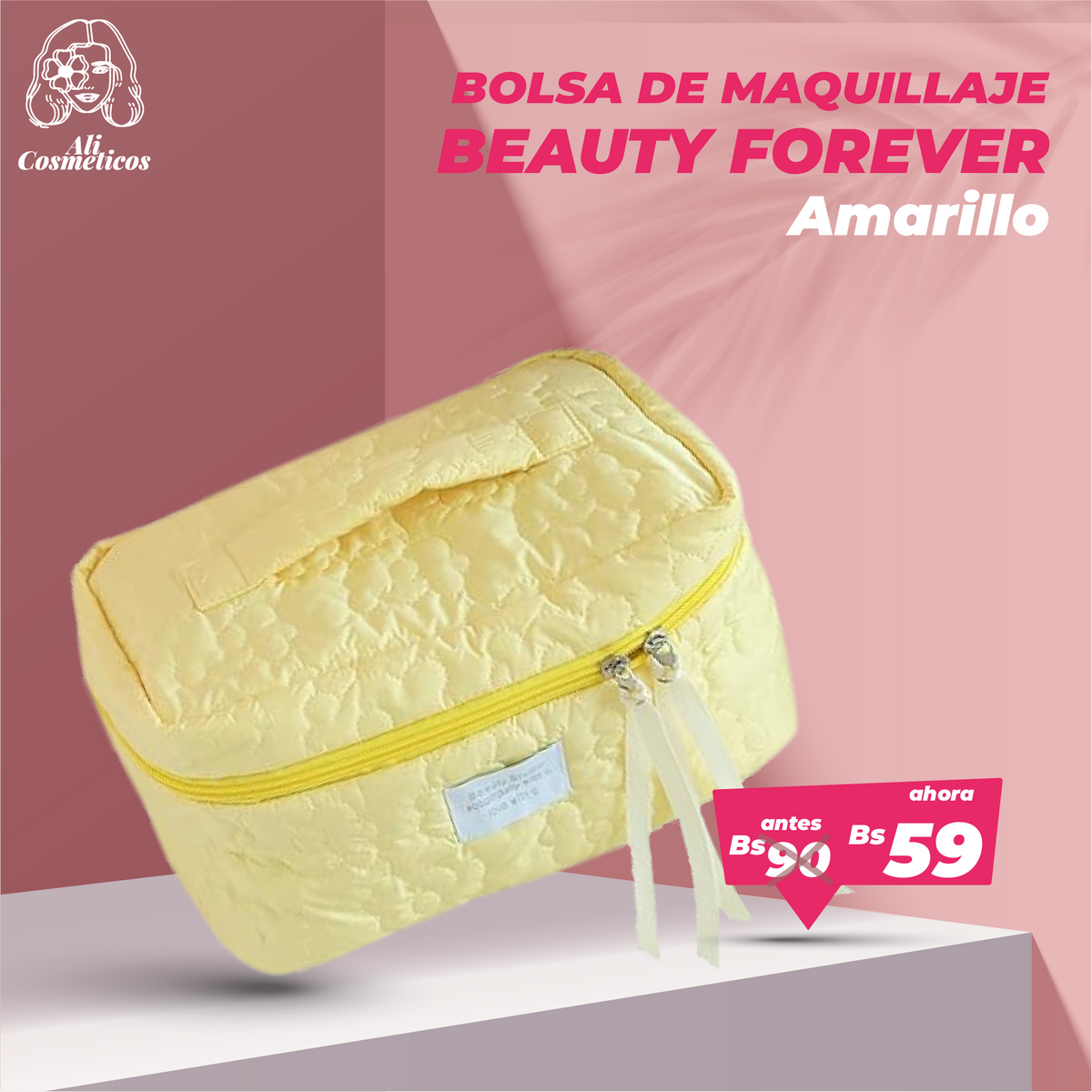 Bolsa de Maquillaje Beauty Forever