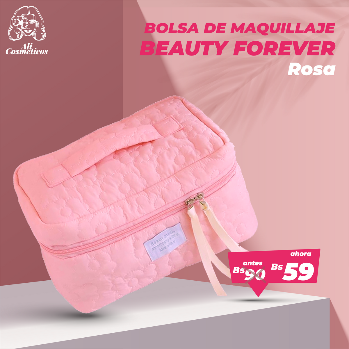 Bolsa de Maquillaje Beauty Forever