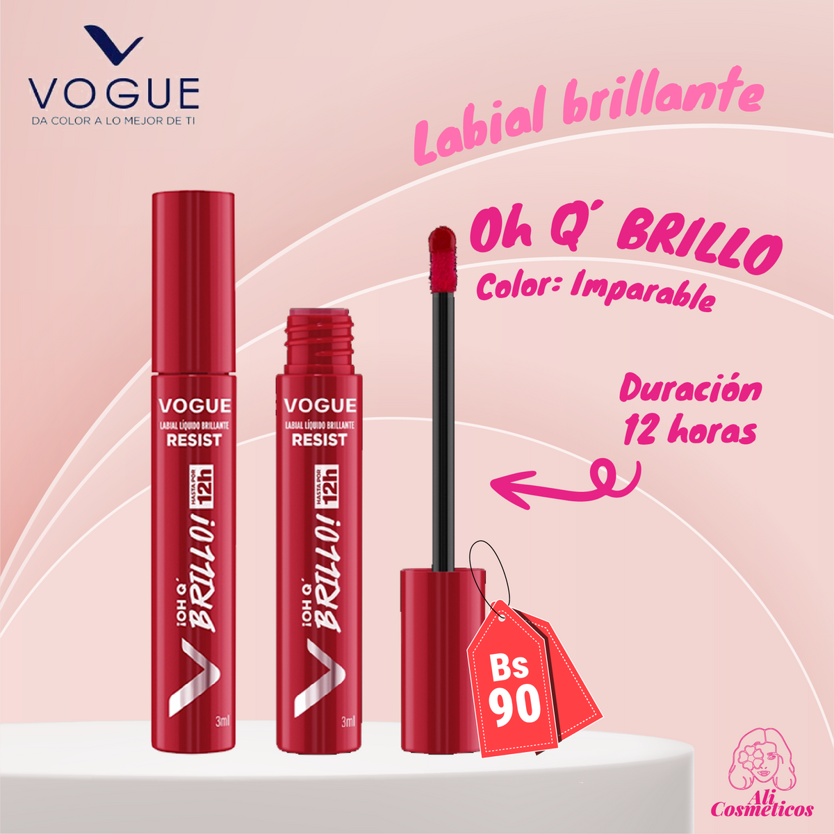 Labial Brillante Oh Q´Brillo Vogue