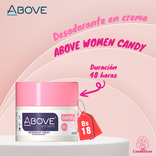 Desodorante en Crema para Mujer Candy Above
