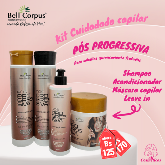 Kit de Cuidado Capilar Pos Progressiva Bell Corpus