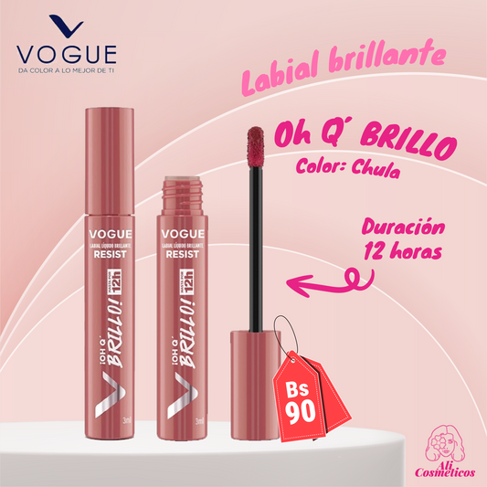 Labial Brillante Oh Q´Brillo Vogue