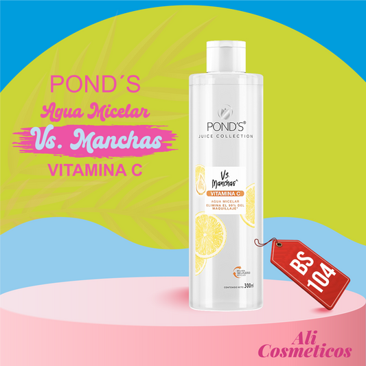 Agua Micelar Juice Collection Vs Manchas Pond´s