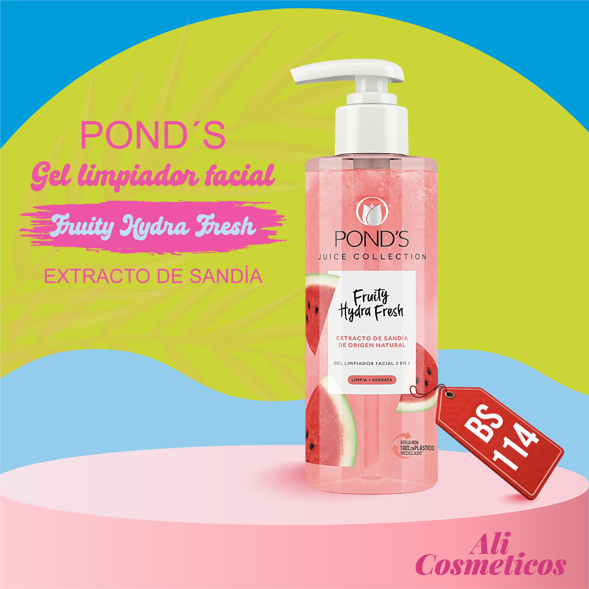 Gel Limpiador Facial Juice Collection Fruity Hidra Fresh