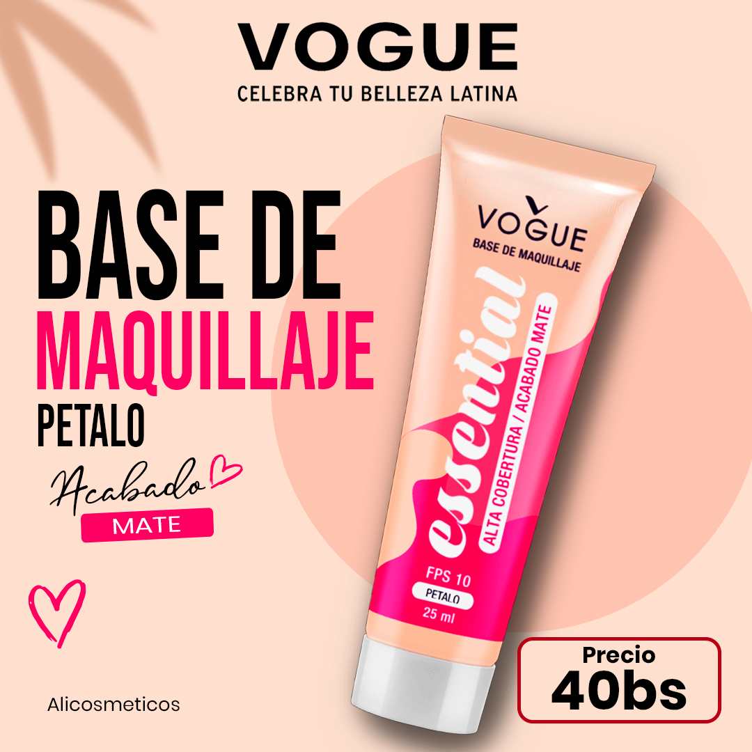 Base de Maquillaje Essential Vogue