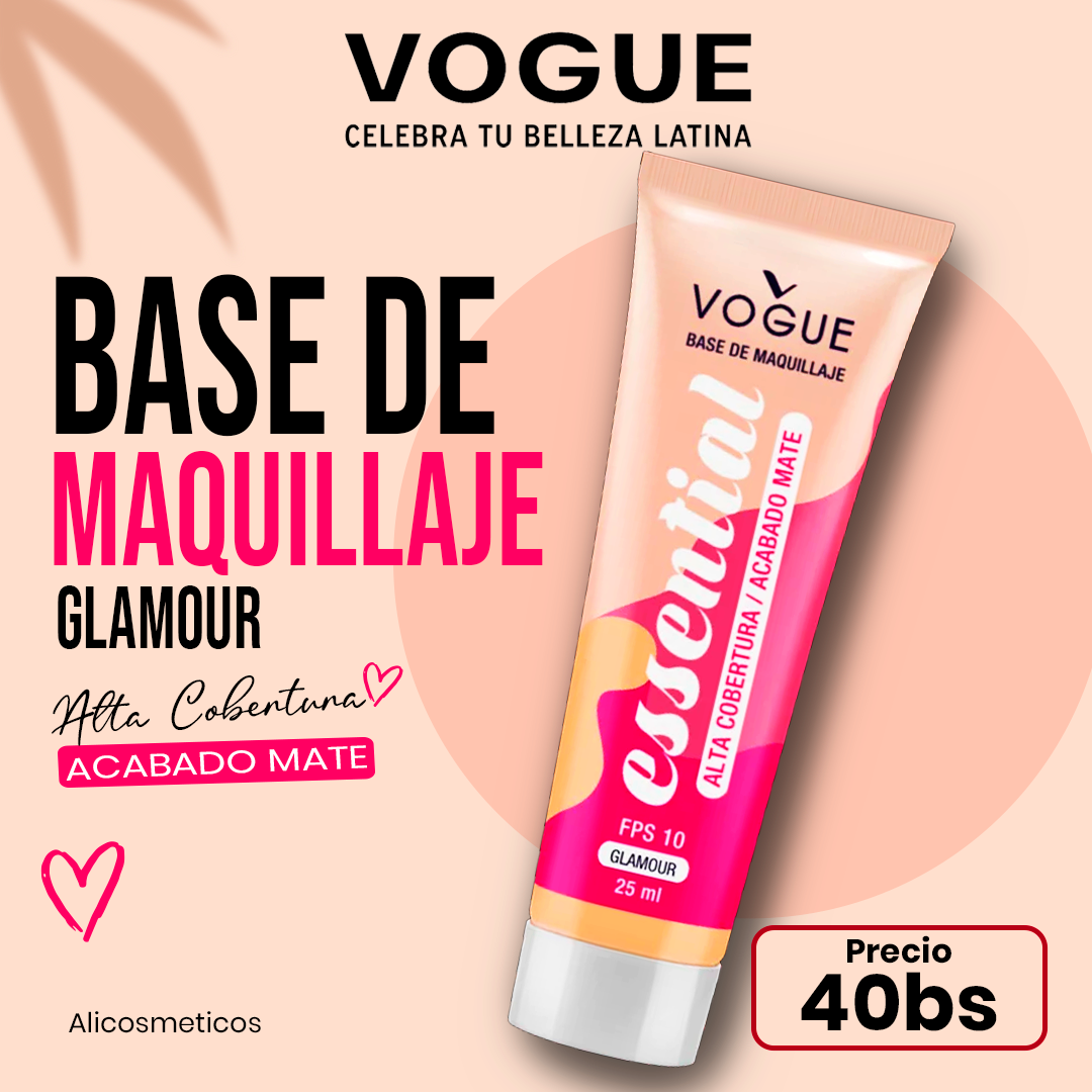 Base de Maquillaje Essential Vogue