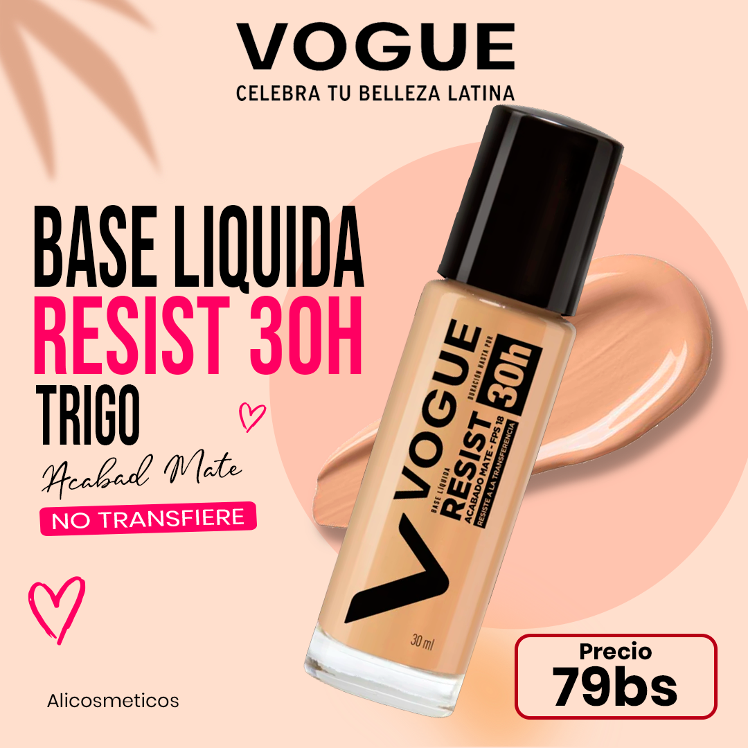 base Liquida Resist 30H Vogue