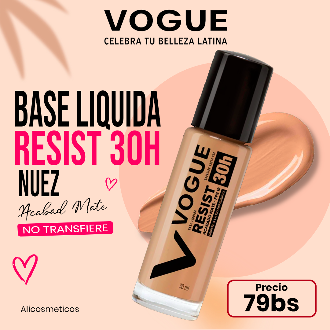 base Liquida Resist 30H Vogue