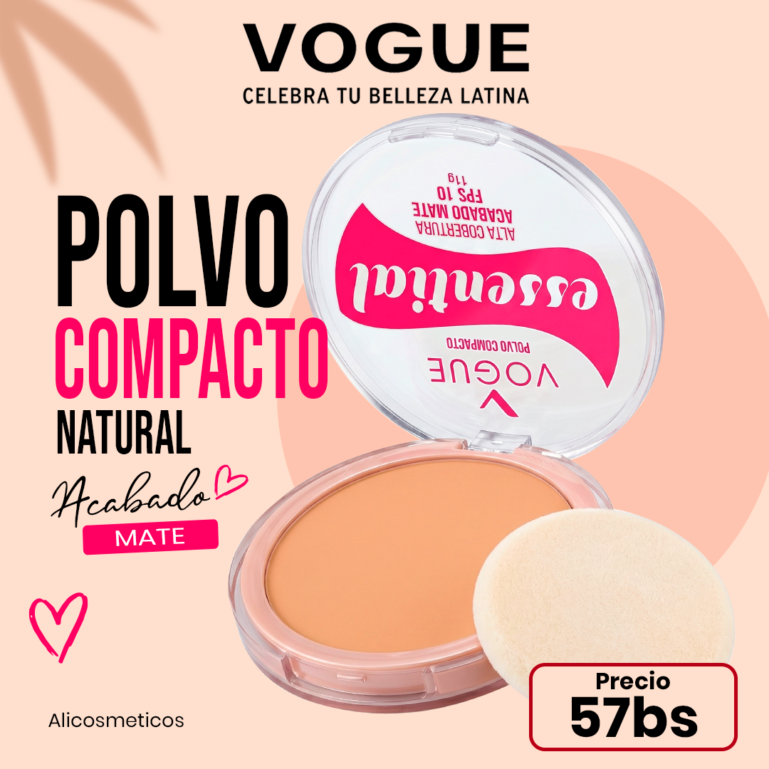 Polvo Compacto Essential Vogue