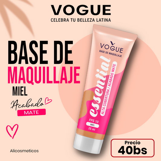 Base de Maquillaje Essential Vogue