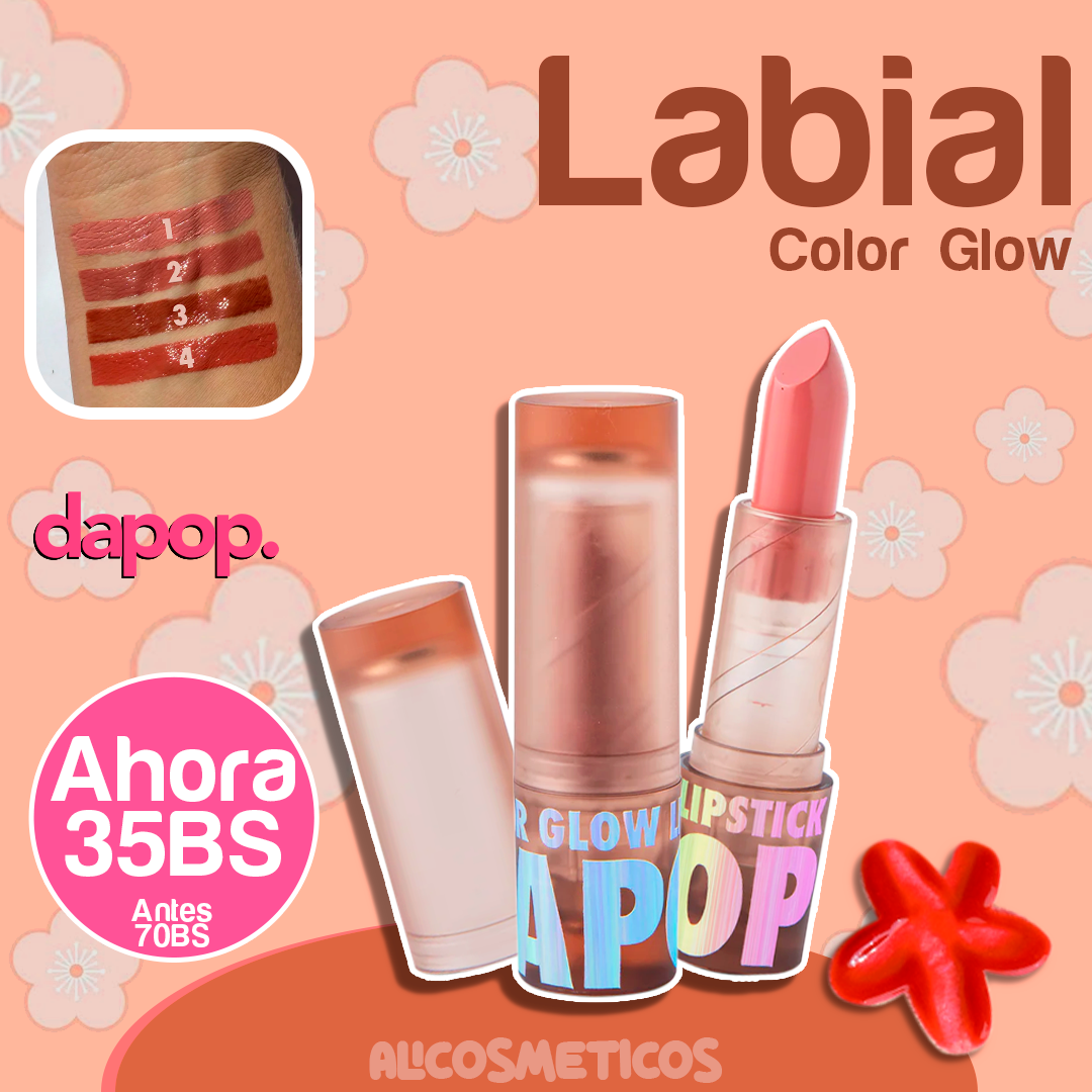 Labial Color Glow Dapop