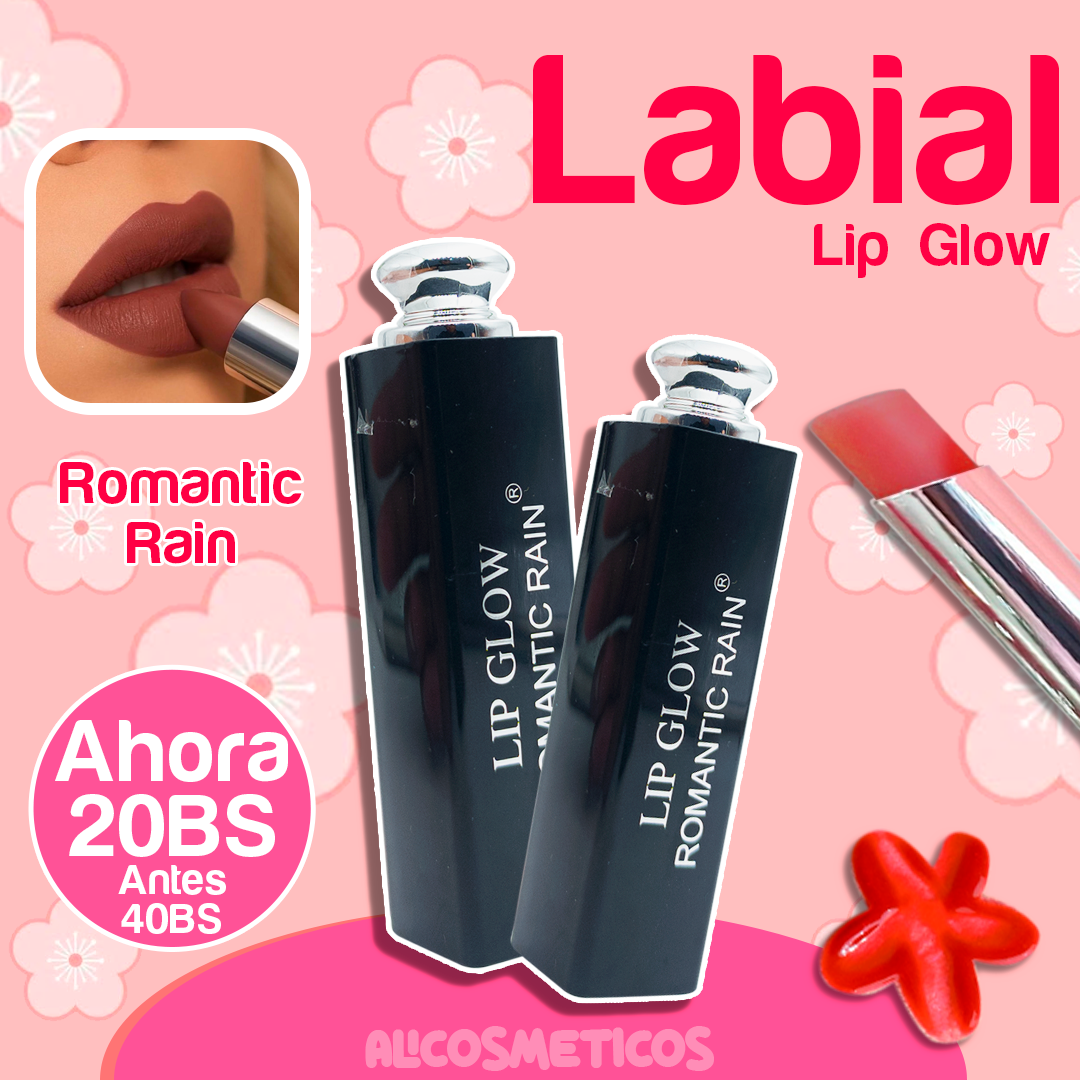 Labial Lip Glow Romantic Rain