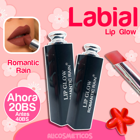 Labial Lip Glow Romantic Rain