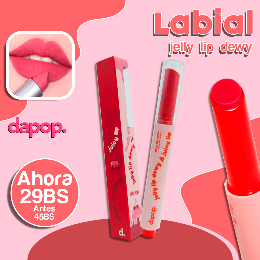 Labial Jelly Lip Dewy Dapop