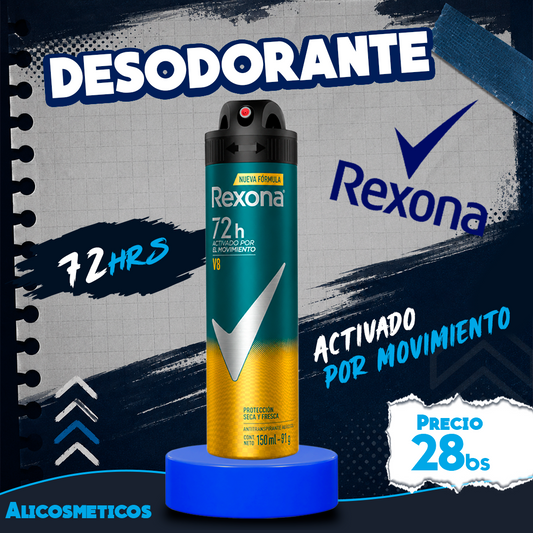 Desodorante para Hombre V8 Rexona