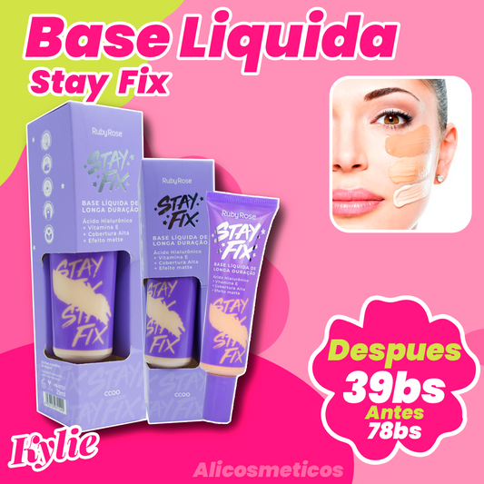 Base Liquida de Maquillaje Stay Fix Ruby Rose