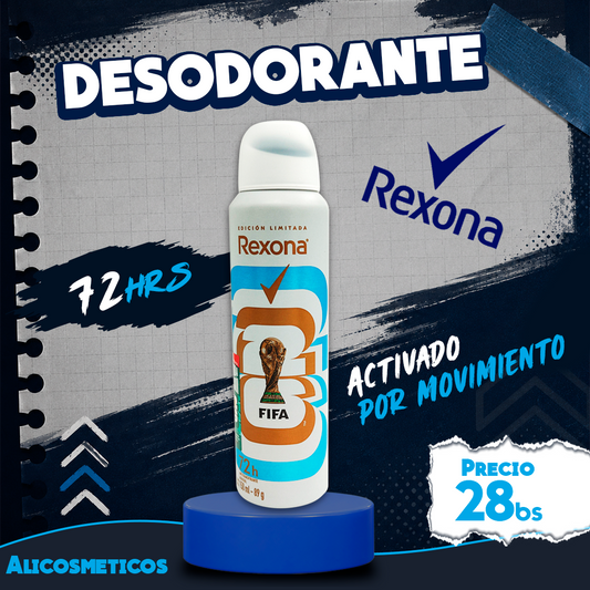 Desodorante Activado por Movimiento Rexona