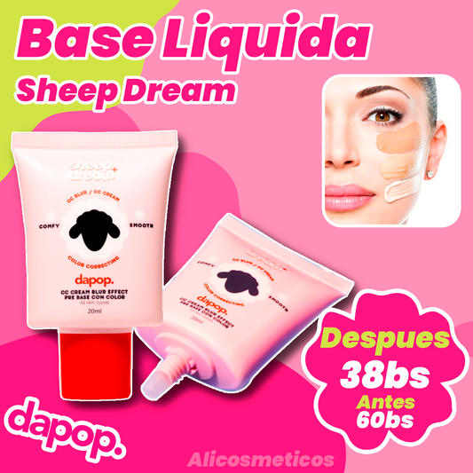 Base Liquido de Maquillaje Sheep Dream Dapop
