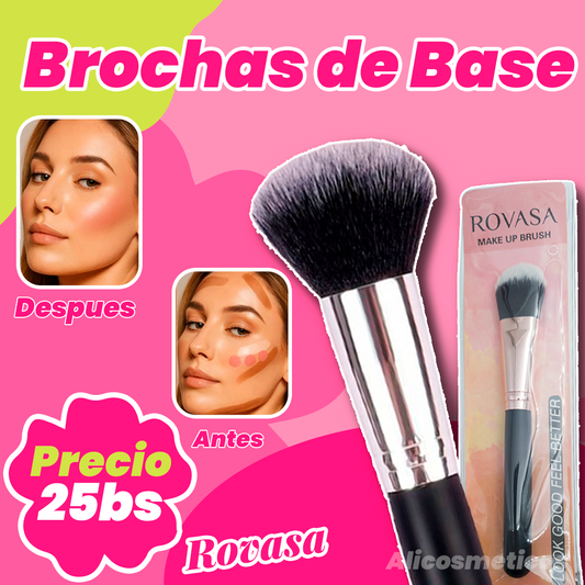 Brochas para Base Rovasa