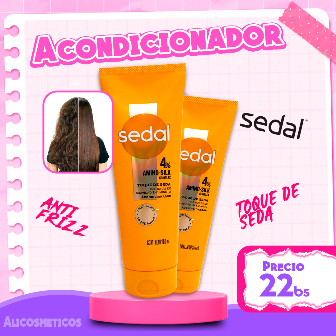 Acondicionador Toque de Seda Sedal