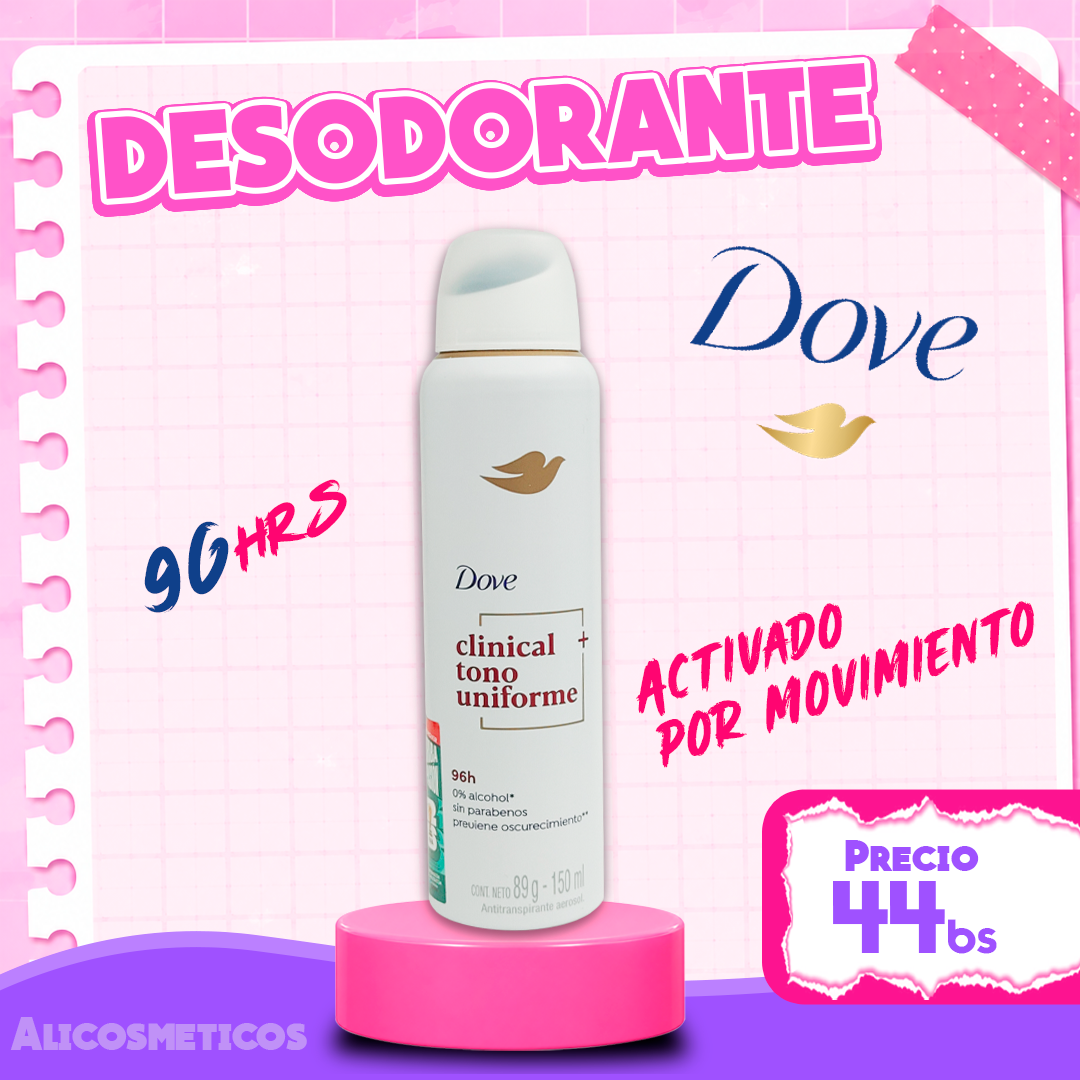 Desodorante Clinical Tono Uniforme Dove
