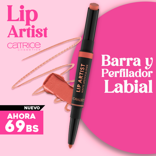 Perfilador y Barra Labial Lip Artist Catrice