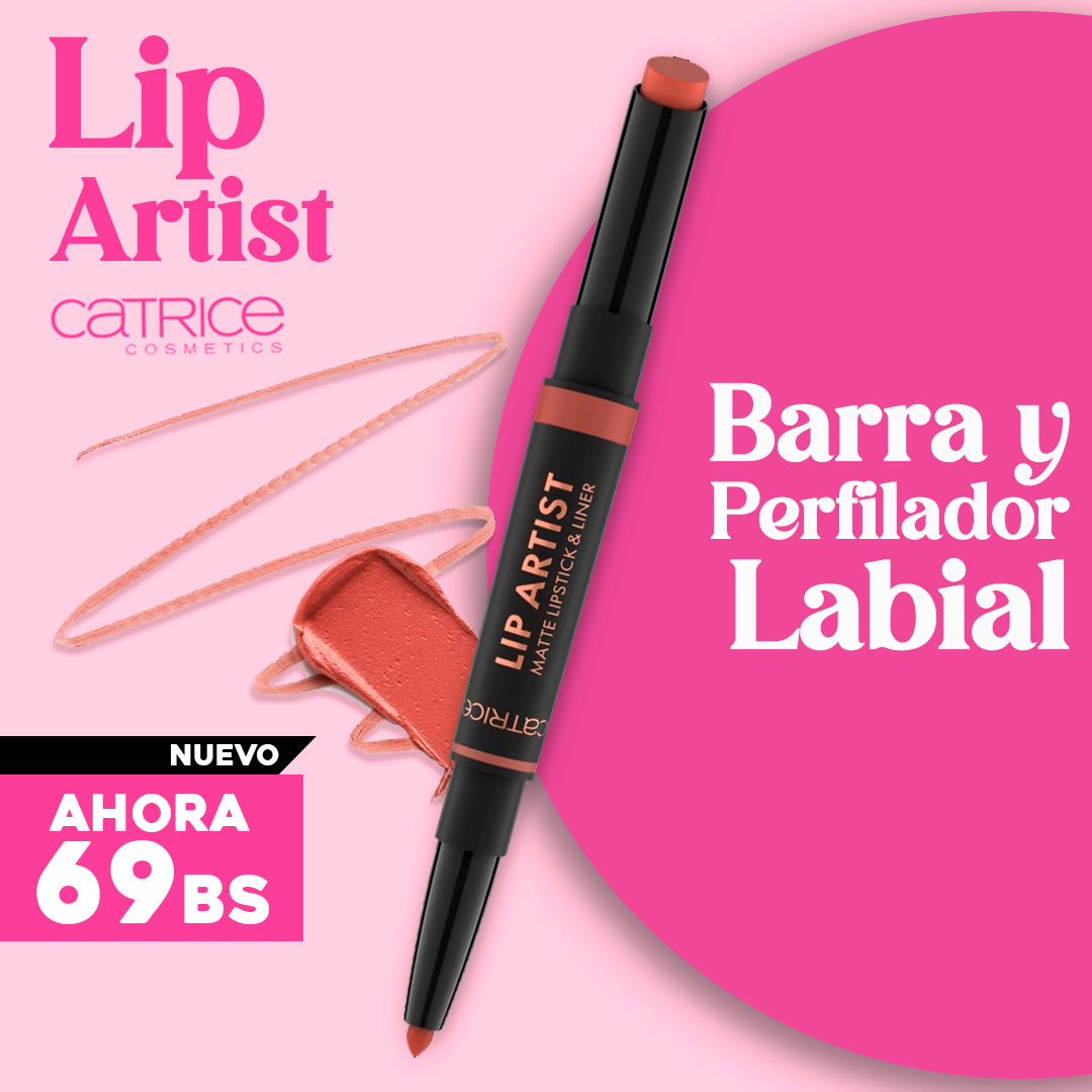 Perfilador y Barra Labial Lip Artist Catrice