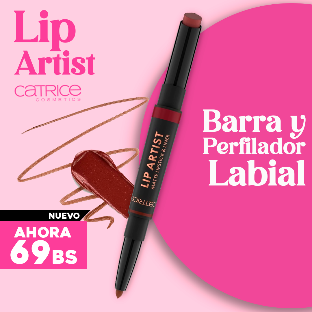 Perfilador y Barra Labial Lip Artist Catrice