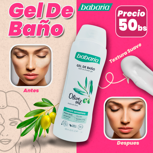 Gel de Baño con Aceite de Oliva Babaria