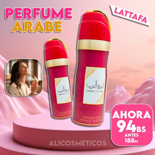 Perfume Femenino Arabe Ameerat al Arab Lattafa