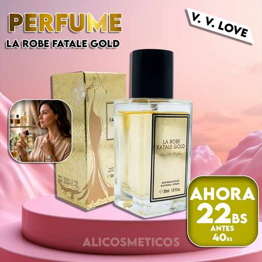 Perfume Femenino La Robe Fatale Gold V.V. Love