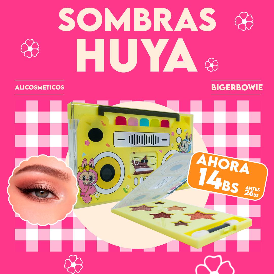 Paleta de Sombras para Ojos Huya Fans Bigerbowie