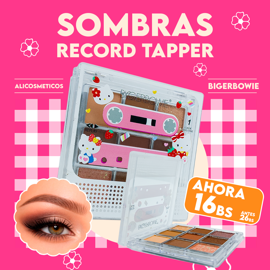 Paleta de Sombras para Ojos Record Tape Bigerbowie