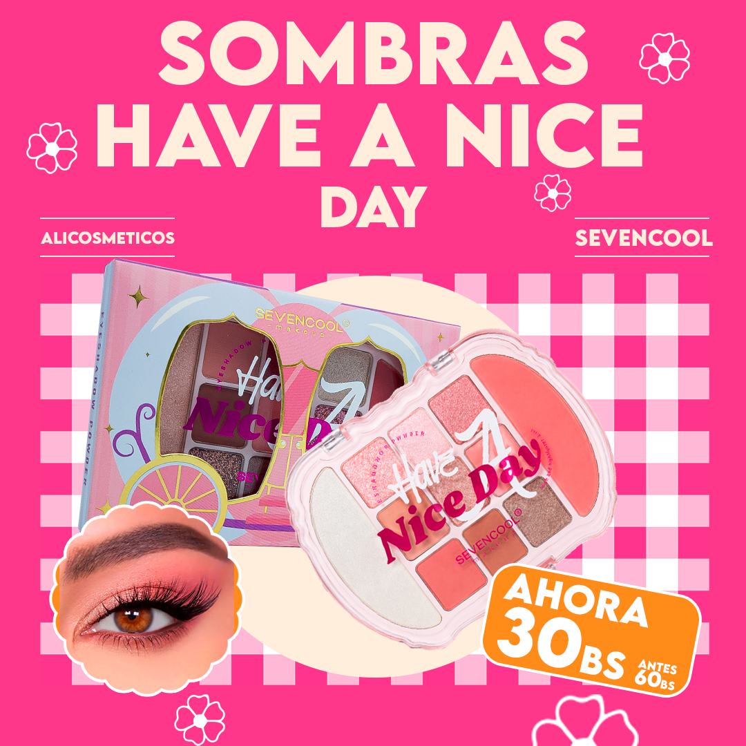 Paleta de Sombras para Ojos Have a Nice Day Sevencool