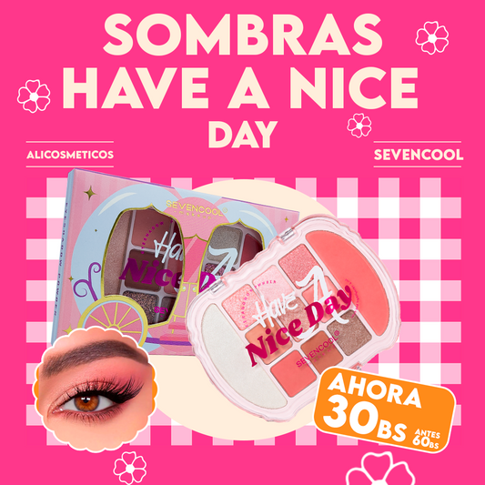 Paleta de Sombras para Ojos Have a Nice Day Sevencool