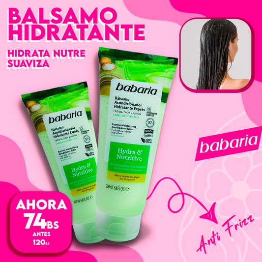 Balsamo Hidrante Hydra Nutritive Babaria